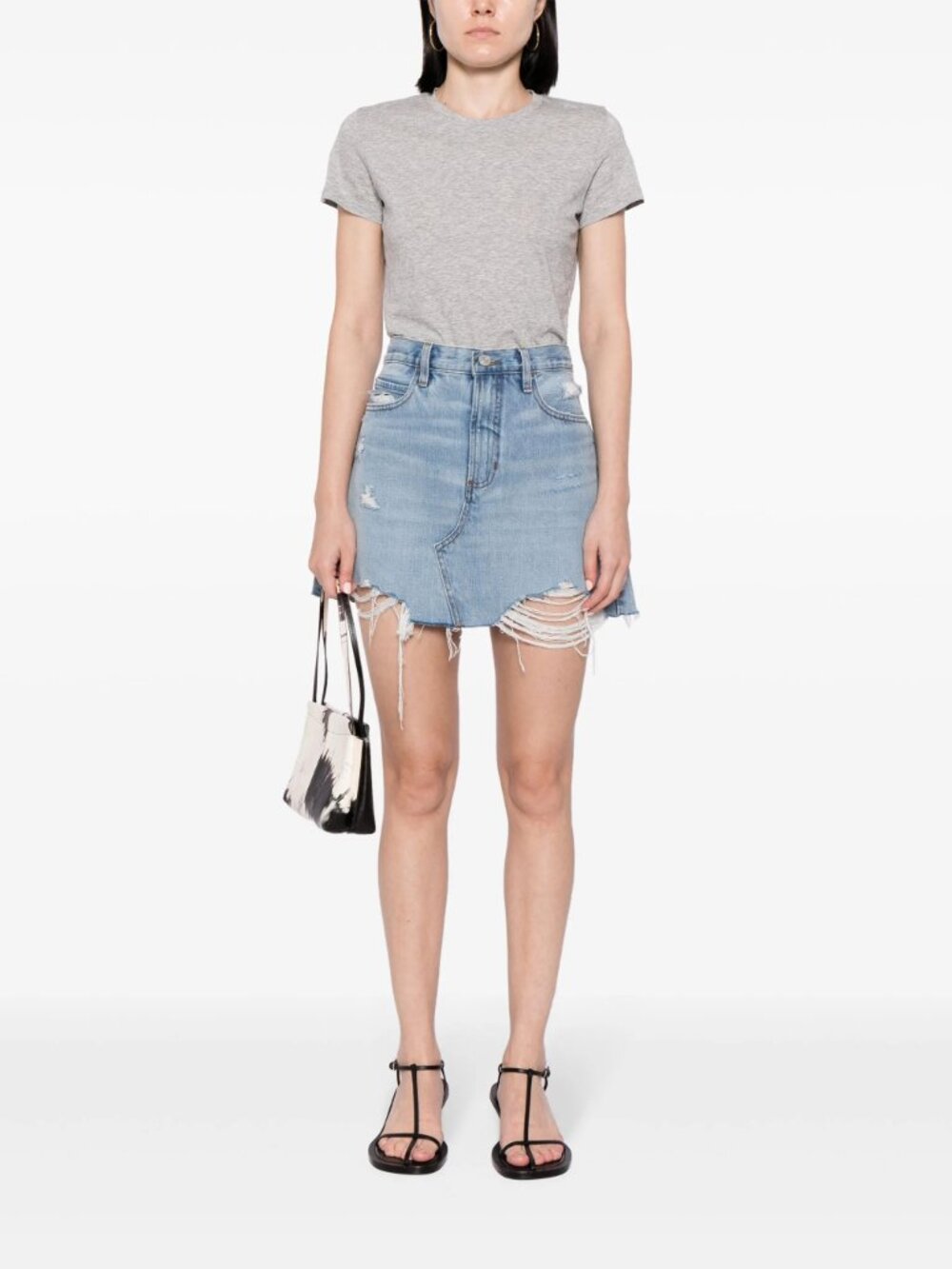 Vince Essential Pima Cotton Crew Neck T-Shirt (Size Large)